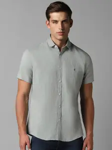 Louis Philippe Sport Slim Fit Spread Collar Casual Shirt