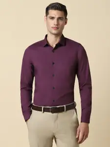 Allen Solly Spread Collar Slim Fit Opaque Cotton Formal Shirt