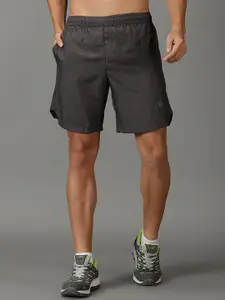 DOMIN8 Men Mid-Rise Rapid-Dry Training Sports Shorts
