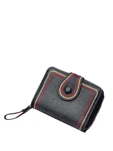 SYGA Women Embellished Leather Two Fold Wallet