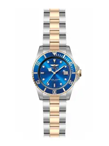 Invicta Men Dial & Stainless Steel Bracelet Style Straps Analogue Automatic Watch 30600