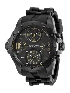 Invicta Men Embellished Dial & Bracelet Style Straps Analogue Watch 31140