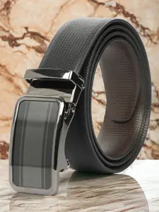 CRUSSET Men Textured Formal Wide Belt