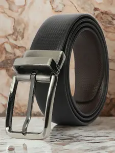 CRUSSET Men Textured Formal Belt