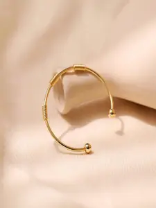 AQUASTREET Women Gold-Plated Cuff Bracelet