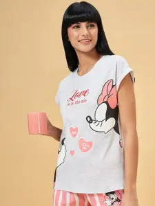 Dreamz by Pantaloons Minnie Mouse Printed Lounge T-shirt