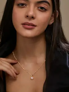 MINUTIAE Gold-Plated Necklace