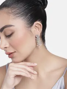 Estele Geometric Drop Earrings