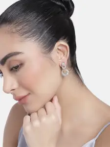 Estele Circular Drop Earrings