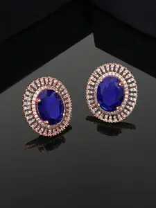 Estele Oval Studs Earrings