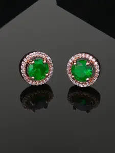 Estele Circular Studs Earrings