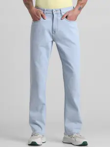 Jack & Jones Men Bootcut High-Rise Stretchable Jeans