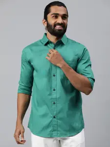 Majestic Man Men Comfort Slim Fit Casual Shirt