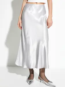 Koton Mid-Rise A-Line Midi Skirt