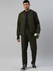 DIDA Men Dynamic Breathable Colorblock Dry-Fit Activewear Sports Hood Track Suit