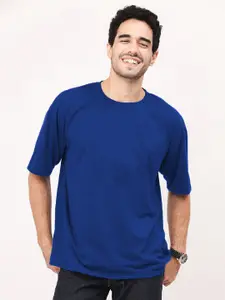 Leotude Men Drop-Shoulder Sleeves T-shirt