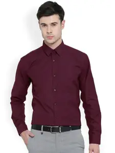 Hancock Standard Slim Fit Spread Collar Formal Shirt