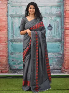 JALTHER Pure Cotton Block Print Saree