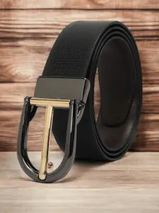 CRUSSET Men Textured Formal Belt