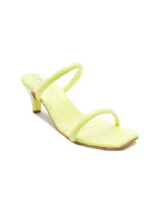 stylzrepublic Girls Open Toe Kitten Heels