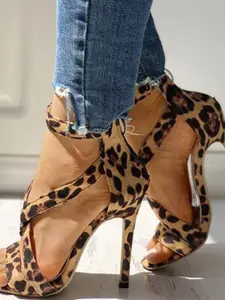 stylzrepublic Girls Printed Stiletto Heels