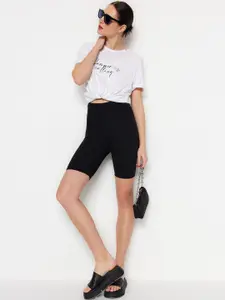Trendyol Women Skinny Fit Thigh Shorts