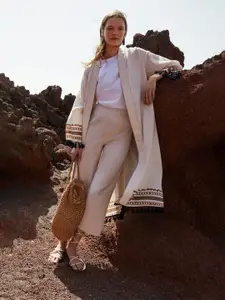 Trendyol Longline Open Front Shrug