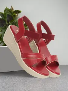 Colo Open Toe Wedge Heels