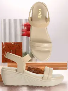 Colo Wedge Pumps with Laser Cuts