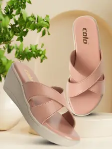 Colo Open Toe Wedge Heels