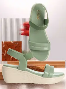 Colo Open Toe Wedge Heels