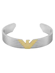 Emporio Armani Men Stainless Steel Cuff Bracelet