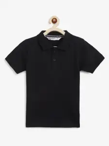 Campana Boys Polo Collar Short Sleeves Cotton T-shirt