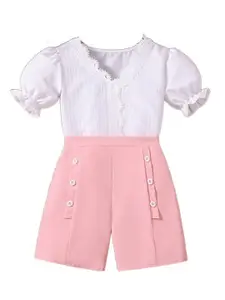 StyleCast Girls Top with Shorts