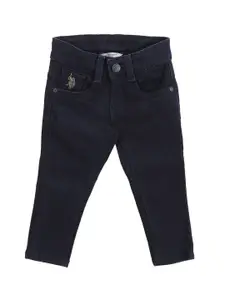 U.S. Polo Assn. Kids Boys Classic Skinny Fit Clean Look Stretchable Jeans