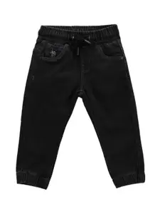 U.S. Polo Assn. Kids Boys Classic Slim Fit Mid-Rise Clean Look Stretchable Jeans