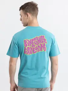 Snitch Graphic Printed Cotton T-shirt