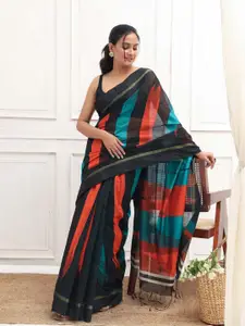 Indethnic Geometric Printed Saree
