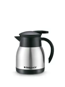 Freelance Silver-Toned Single Stainless Steel Solid Tip Open Flask