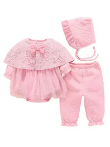 StyleCast Infants Girls Pink Top With Pyjamas