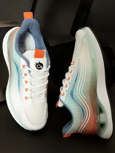 OZZOH Men Running Non-Marking Lace-Ups Shoes