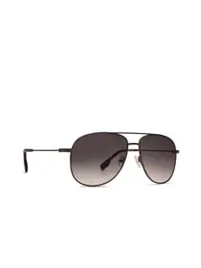French Connection Men Aviator Sunglass With UV Protected Lens FC 7585 C3 S