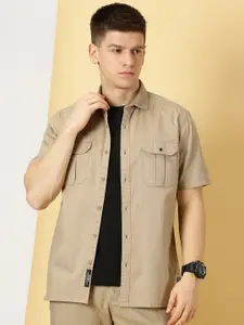 Thomas Scott Standard Oversized Twill Weave Pure Cotton Casual Shirt