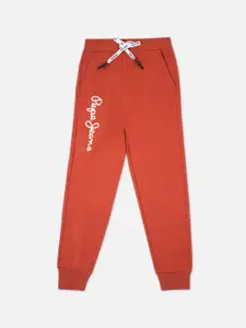 Pepe Jeans Boys Typography Printed Joggers