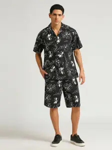 Pepe Jeans Relaxed Floral Printed Pure Cotton Casual Shirt