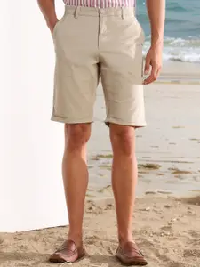 Louis Philippe Sport Men Slim Fit Mid Rise Shorts