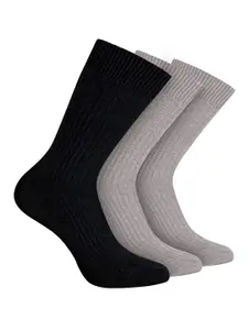 FOOTPRINTS Men Set Of 3 Striped Calf Length Socks
