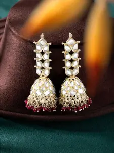 Peora Contemporary Jhumkas Earrings