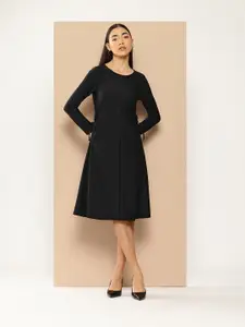 Chemistry Side Tie-Ups A-Line Dress