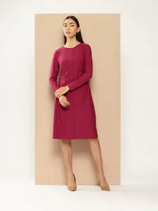 Chemistry Side Tie-Ups A-Line Dress